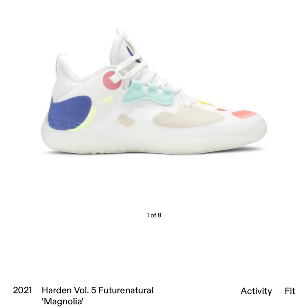 James Harden Vol. 5 Futurenatural Shoes - Multi-Color